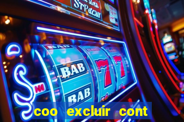 coo excluir cont f12 bet